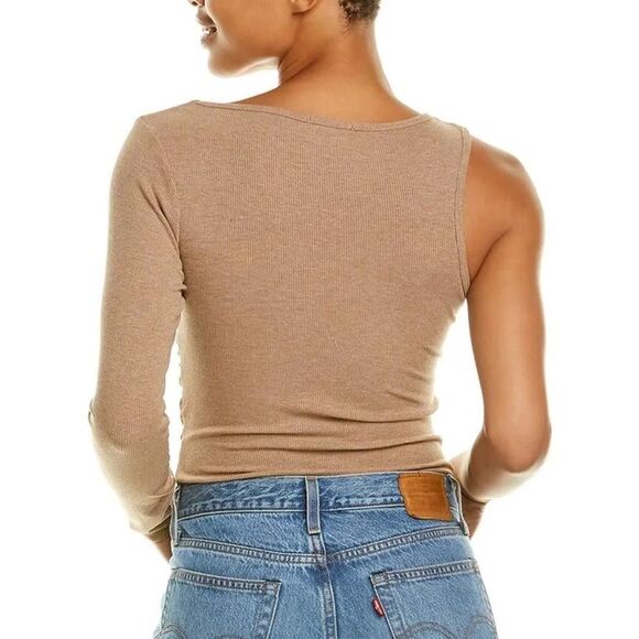 LNA | Revolve | Bazon Rib Bodysuit in Mushroom - Picture 5 of 11